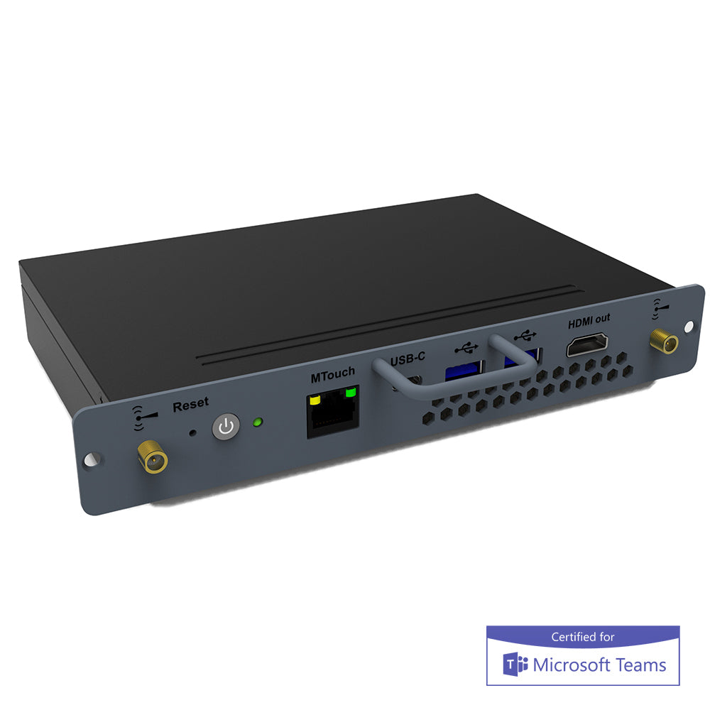 Yealink Mcore-OPS-T Teams-Edition Windows OPS for Meeting Board, Core i5, 8Gb, 128Gb SSD, Windows 10 IoT Ent, Support TPM2.0, Support CEC Yealink Mcore-OPS-T Teams-Edition Windows OPS for Meeting Board, Core i5, 8Gb, 128Gb SSD, Windows 10 IoT Ent, Support TPM2.0, Support CEC